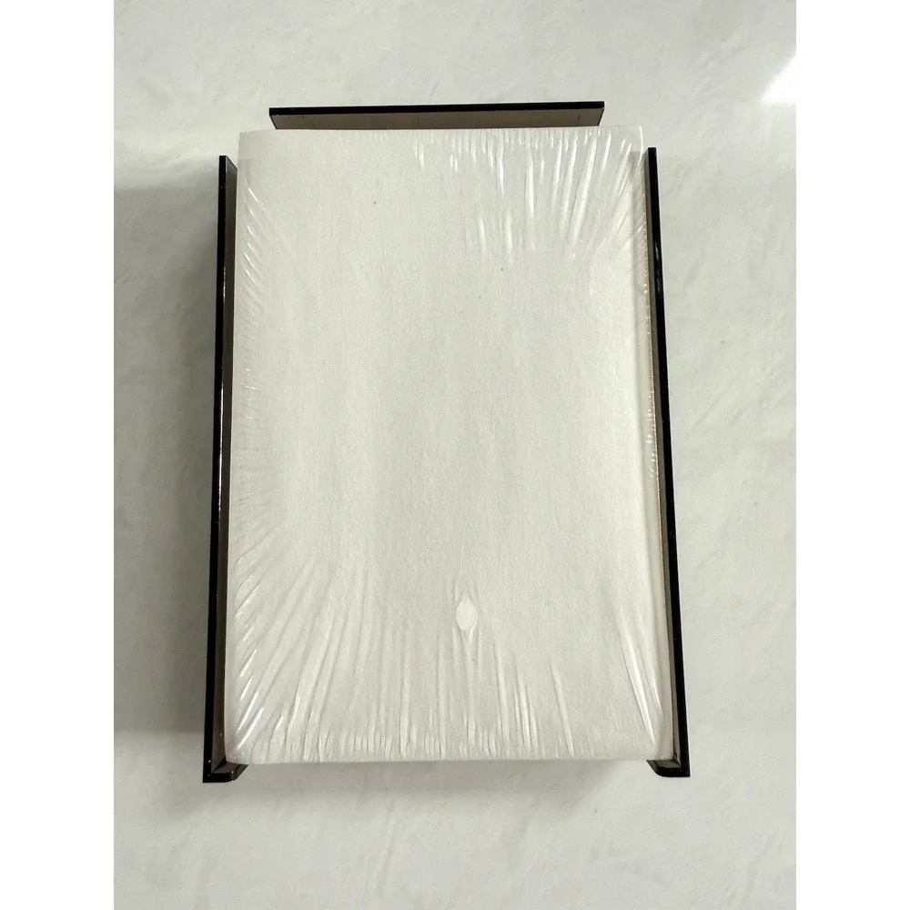 Sterling Plastics High Luster Smoke #285 Memo Holder 200 4x 6 Sheets VTG USA NOS